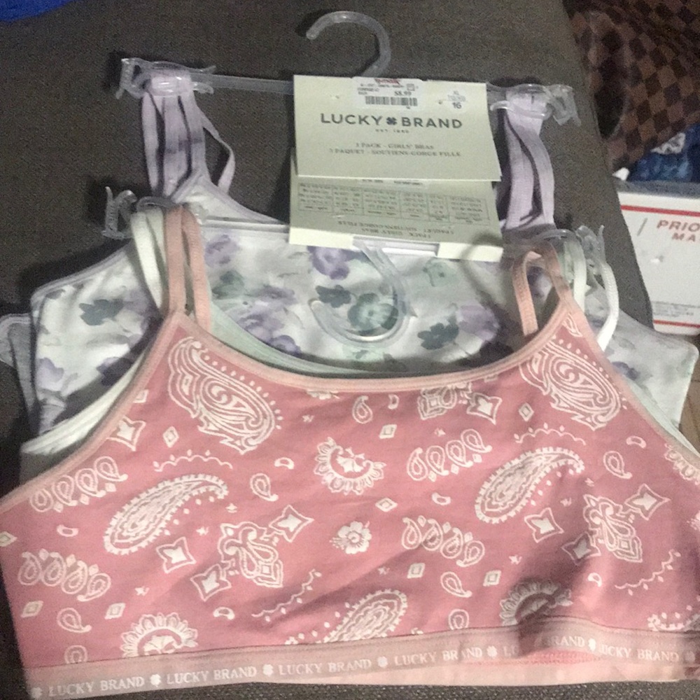 Girl sports bras
